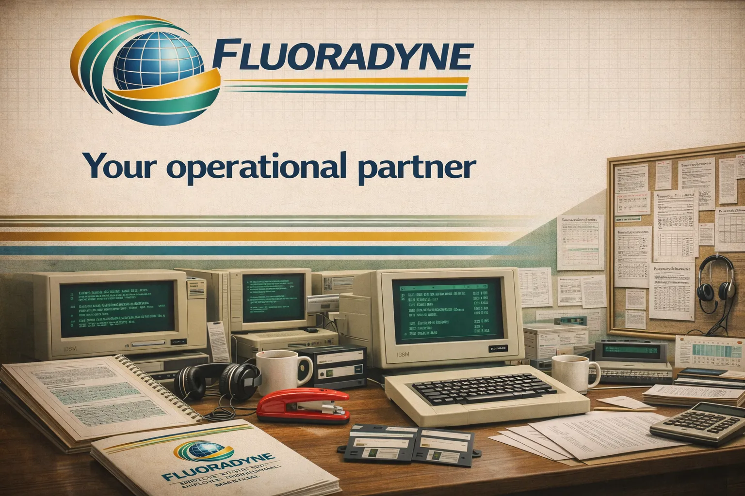Fluoradyne corporate visual